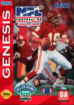 NFL Football '94 Protagonizado por Joe Montana