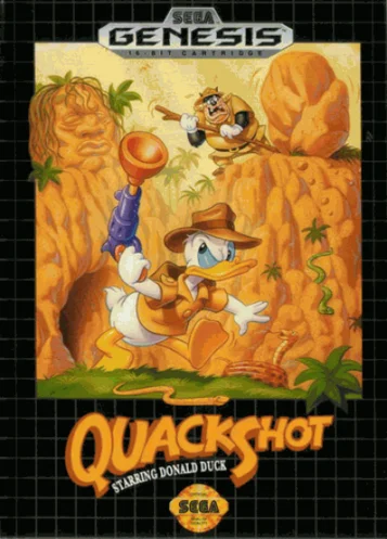 Quack Shot mettant en vedette Donald Duck (JUE) (REV 01)