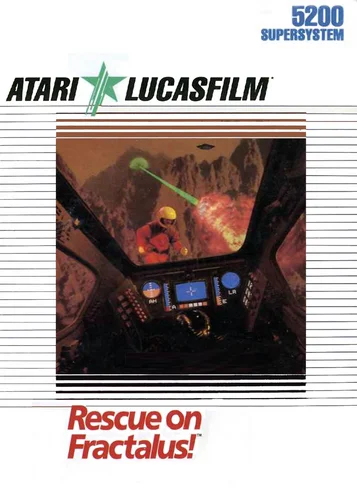 Sauvetage sur Fractalus (1984) (Atari)