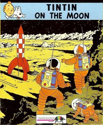 Tintin auf dem Mond
